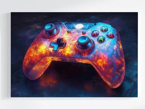 Vászonkép Canvas Gaming Kontroller Pad Gamepad Fény Energia 120x80