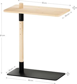 Borovi fenyő tárolóasztal 30x55 cm Adjust – Karup Design