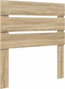 vidaXL Fejtámla Sonoma tölgy 75 cm Faanyag