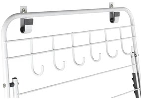 WENKO 63010800 - Ruhaszárító állvány 51x142 cm, fehér/szürke