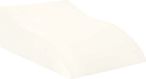 vidaXL Lábpárna Fehér 68 x 40 x 21,5 cm PU hab