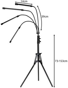 20 LED-es lámpa 4 db növénynövekedéshez Gardlov 19388