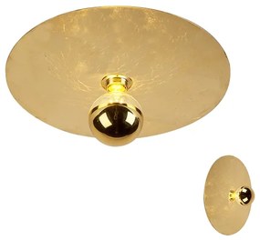Modern mennyezeti lámpa arany 40cm - Disque