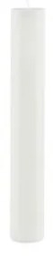 Cylinder Pure fehér hosszú gyertya, égési idő 28 óra - Ego Dekor