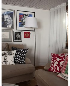 ByRydens 1988780-5000 LED állólámpa ORLANDO 1xE27/5W/230V+LED/3W fehér/krom