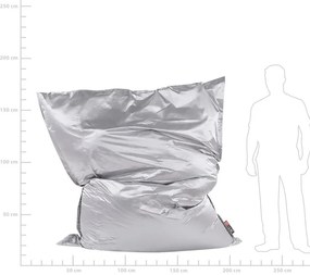 Babzsák 180x230 cm Xxl (ezüst). 1009268