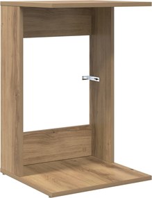 vidaXL Oldal asztal Artisan tölgy 40 x 38 x 62,5 cm Faanyag