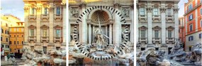 Kép - Trevi-kút (órával) (90x30 cm)