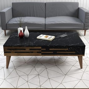 Valensiya - Walnut, Black, Marble