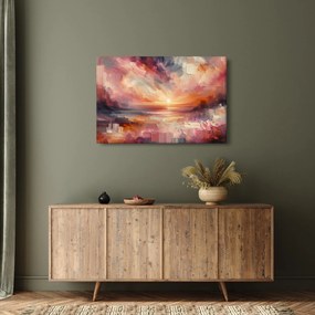 Kép - Festett alkonyat (90x60 cm)