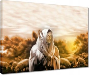 Vászonkép 40x30 Jézus a jó pásztor