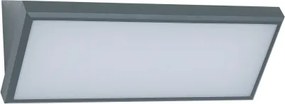 Brilagi - TRIANGLE kültéri LED fali lámpa 42W/230V, antracit, IP65