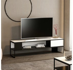 TV asztal/szekrény Bumemu 2 (fehér + fekete) . 1095621