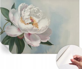 Dekoratív öntapadós fotótapéta Hálószobába Gyönyörű peónia 152x104 cm