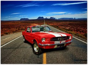 Poszterek 135x100 Ford Mustang Autópálya