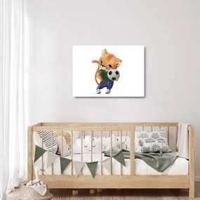 Üveg kép - Akvarell állatka N⁰4 (70x50 cm)