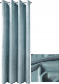 Velúr függöny 140x230 Klasszikus És Stílus Kék