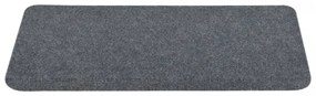 15 db szürke öntapadó lépcsőszőnyeg 65x24,5x3,5 cm