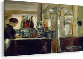 Kép - Style of Edouard Manet, Bon Bock Cafe, reprodukciók (90x60 cm)