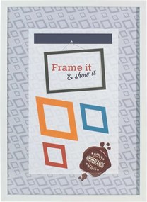 Fa képkeret Mdf Smart fehér 18x24 cm Plexi