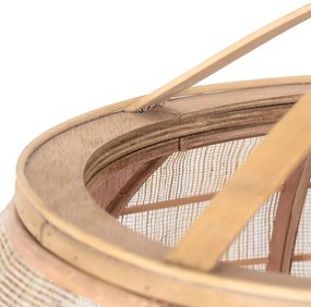 Keleti függőlámpa barna 58 cm - Pascal