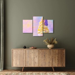 Kép - Levendulás fagylalt (90x60 cm)