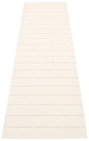 Krémszínű kültéri-beltéri futószőnyeg 70x270 cm Carl Vanilla – Pappelina
