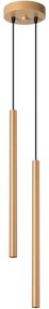 Sollux SL.1305 - Csillár zsinóron PASTELO 2xG9/8W/230V arany SL.1305