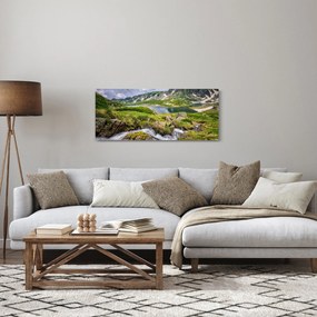 Kép - Kilátás a Rila hegyre (120x50 cm)