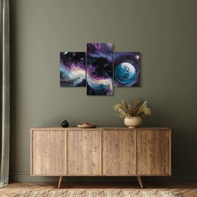 Kép - Festett univerzum (90x60 cm)