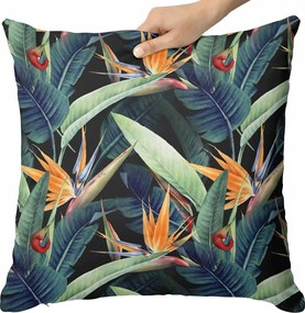 Kerti Párna Teraszra Erkélyre Vízálló 45x45 cm Párnahuzat És Betét