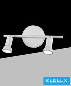 UNIVERSO Spot lĂĄmpatest 2xGU10 Max.10w IP20 FehĂ©r 305x100mm