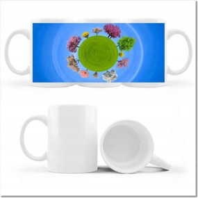 Bögre fényképpel Fa Fák Kilátás