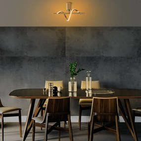 Aranyszínű LED mennyezeti lámpa ø 7 cm Likma – Opviq lights