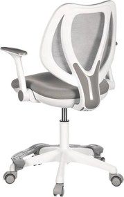 Gyermek szék, magasságállítható, szürke hálós, KA-C806 GREY