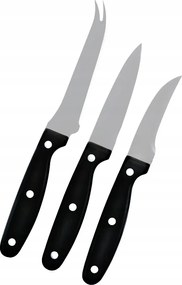 Zöldségvágó késkészlet, 3 db.