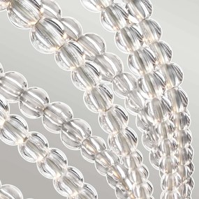 Feiss glamour kristály LED függeszték oberlin nikkel elsfe-oberlin-p-m