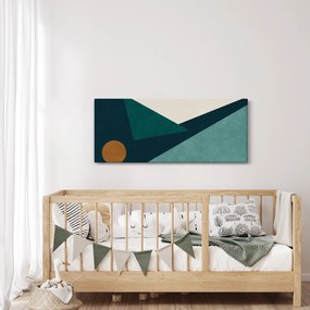 Kép - Kubista absztrakció (120x50 cm)