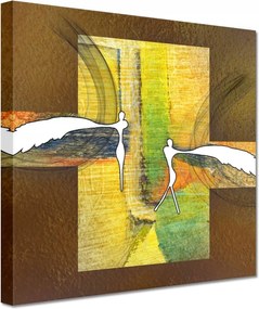 Vászonkép 60x60 A boldogság angyalai