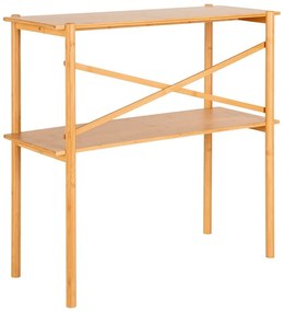 Natúr színű bambusz konzolasztal 32x83 cm Manaus – House Nordic