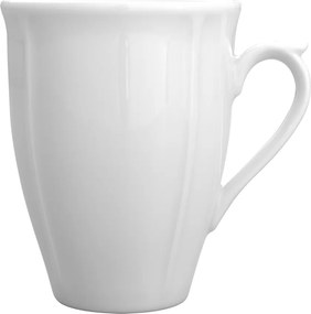 Lubiana Maria Porcelán Kávés Bögre Tea 300 ml Füllel Fehér