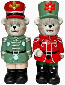 Műanyag maci figura mix 11,6x11x26,7cm