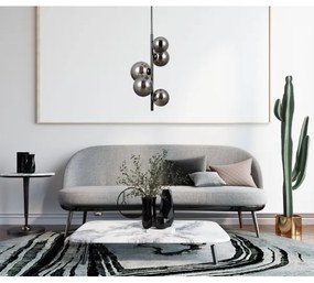 ITALUX PND-406007-V5A-BCR - Csillár CANELLO 5xG9/5W/230V fekete