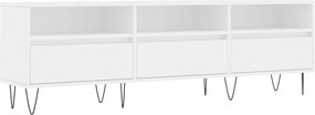 vidaXL fehér szerelt fa TV-szekrény 150 x 30 x 44,5 cm