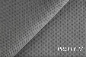 Nardo Maxi kinyitható sarokkanapé, bal oldali - szürke Pretty 17 plüss