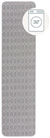 Világosszürke mosható futószőnyeg 57x230 cm Argyll – Flair Rugs