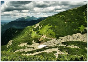 Poszterek 100x70 Tátra Lengyel hegyek Kilátás