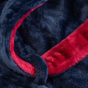 Fürdőköpeny Roger Women Navy Red L