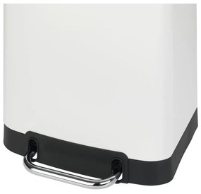 Fehér pedálos szemetes, 30 l - Wenko