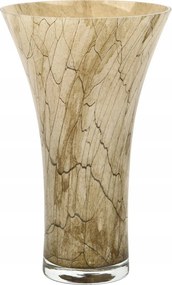 Üveg váza 28 cm bézs 2310/SR SIgma Glass